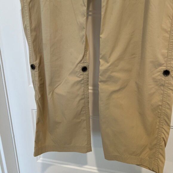ExOfficio Women Size 12 Khaki Mid-Rise Camping Hiking Convertible Nomad Pants - Picture 4 of 7